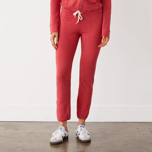 Monrow Vintage Sweats - Fire Coral