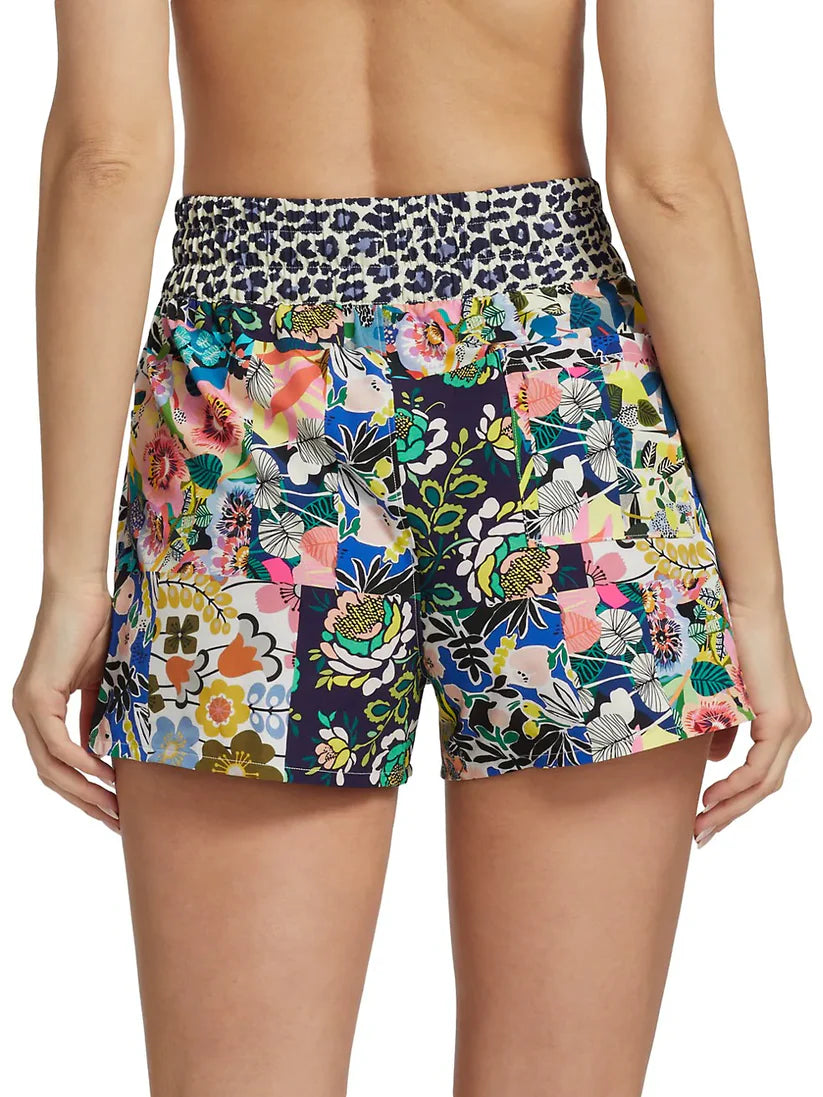 Layla High Waist Board Shorts