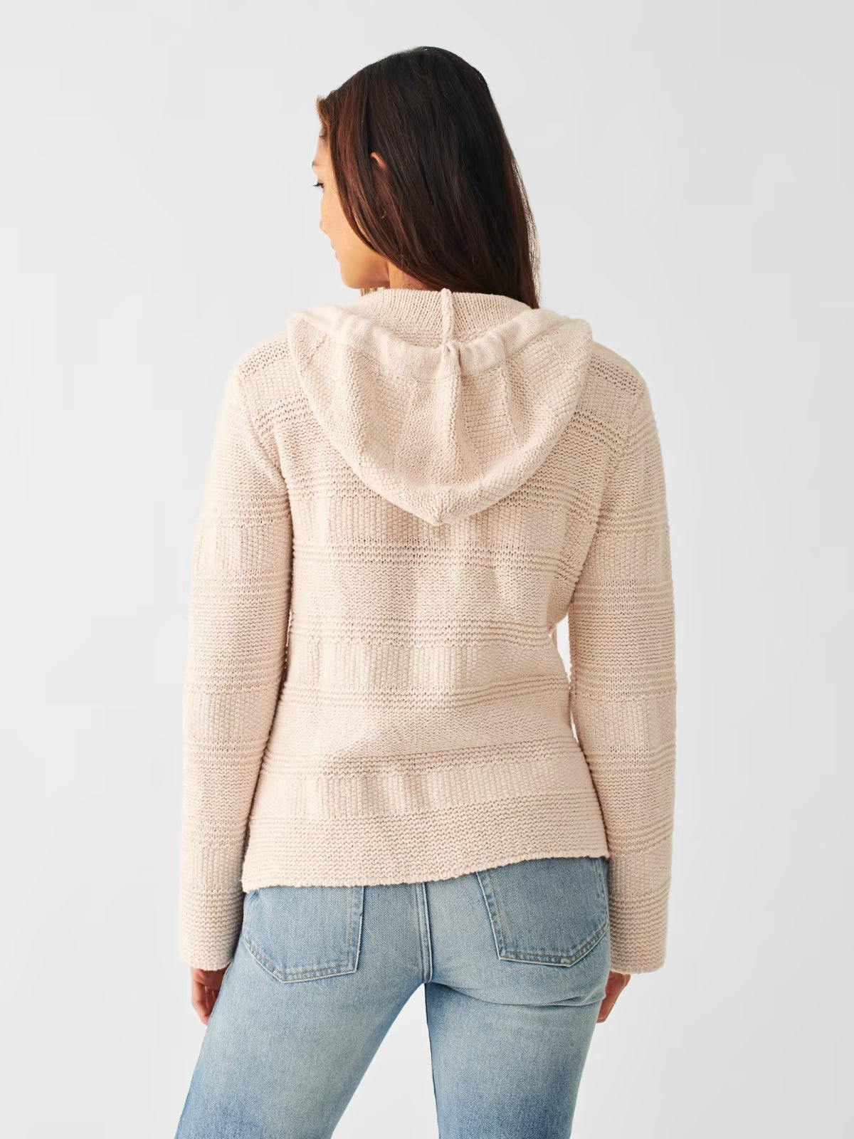 Poppy Sweater Hoodie - Couscous