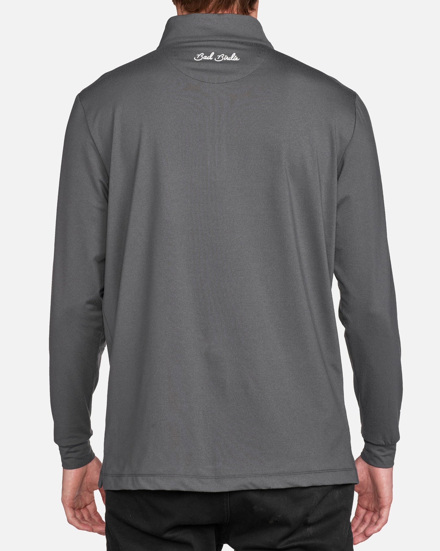 Quarter Zip Pullover - Charcoal