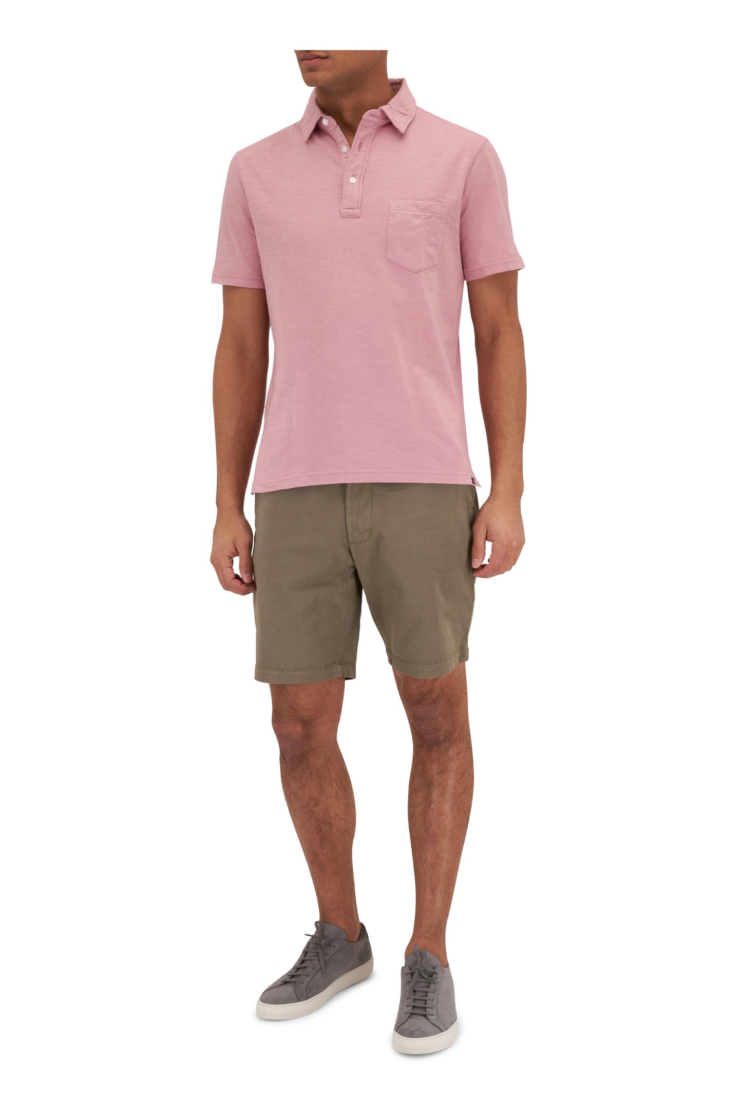 Sunwashed T-shirt Polo - Light Orchid