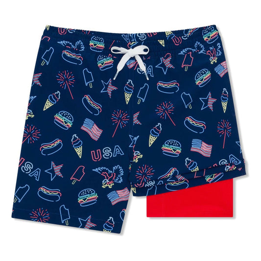 The Americanas Youth Lined Swimtrunk