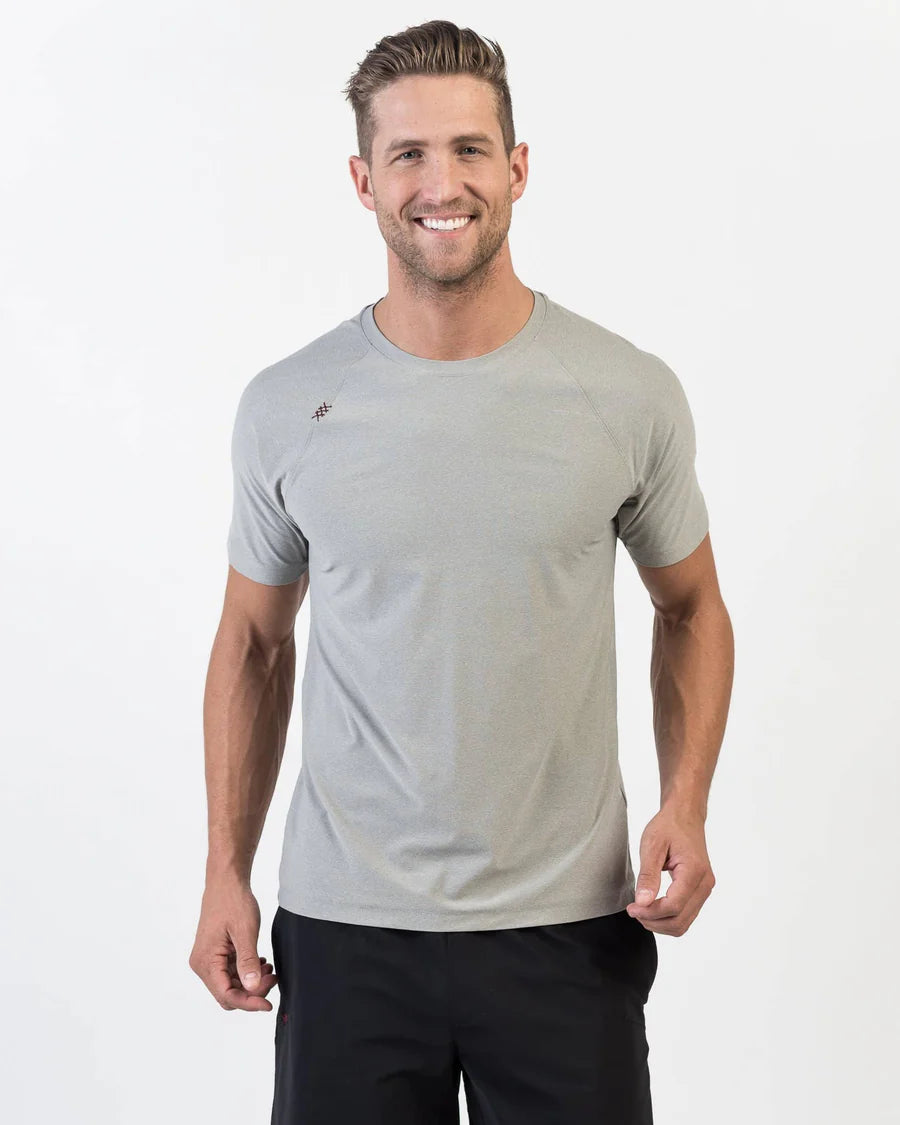 Reign Short Sleeve Tee - Light Gray Heather