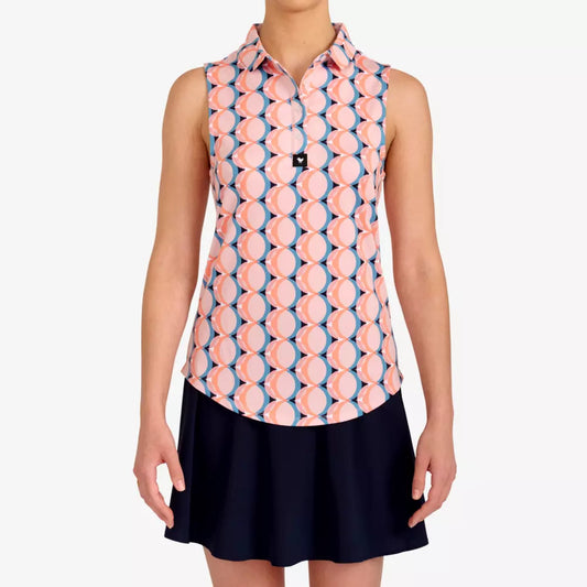 Kaleidoscope Sleeveless Polo