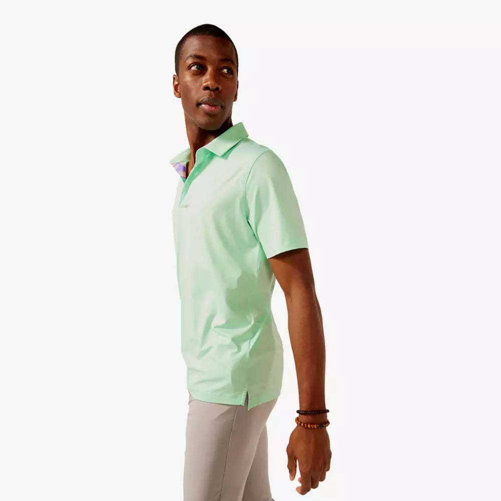 The Teal Mint Performance Polo 2.0