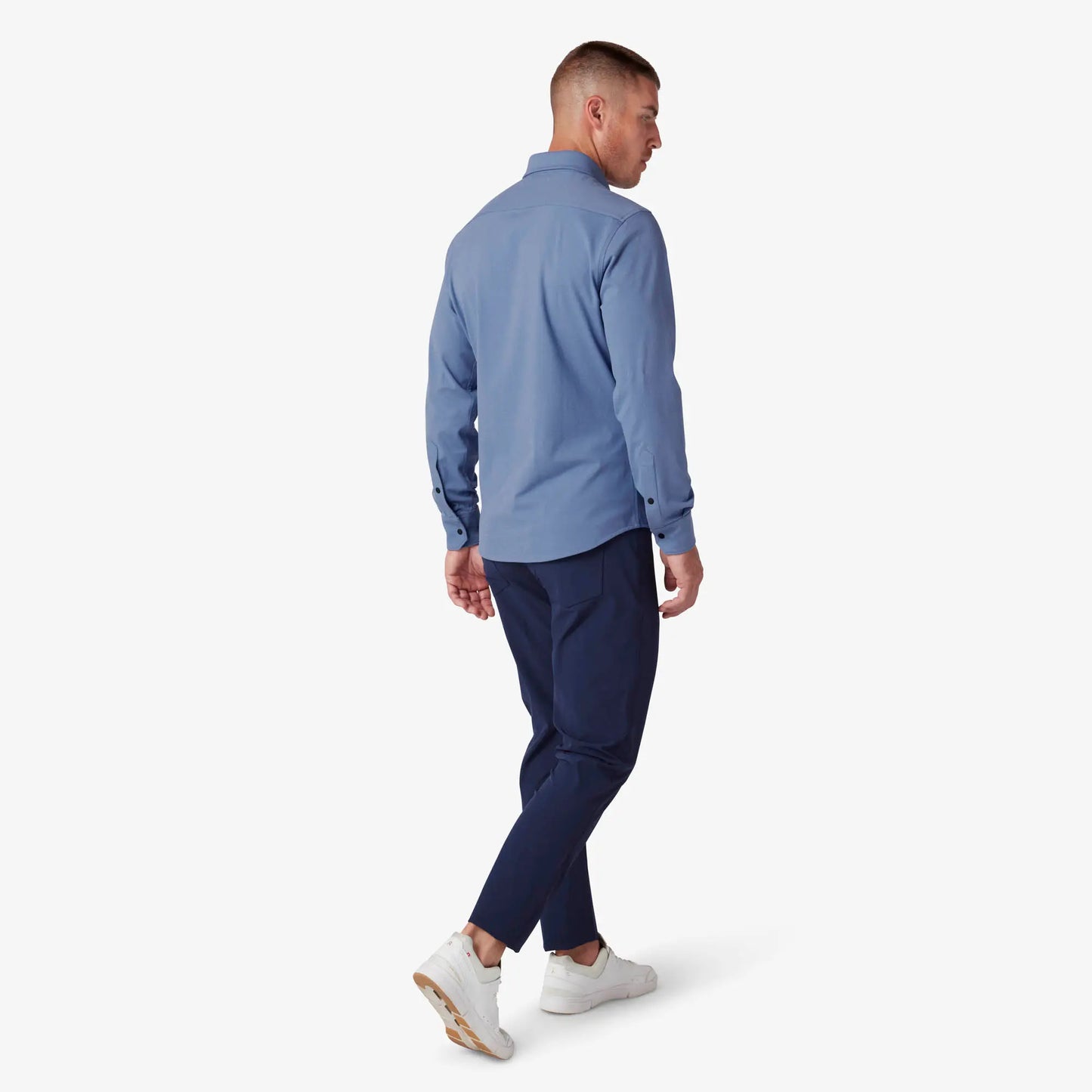 Nolan Dress Shirt - Coastal Fjord Heather