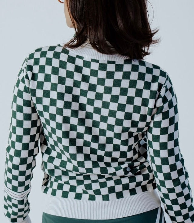 Fore Sweater - Green Checkered