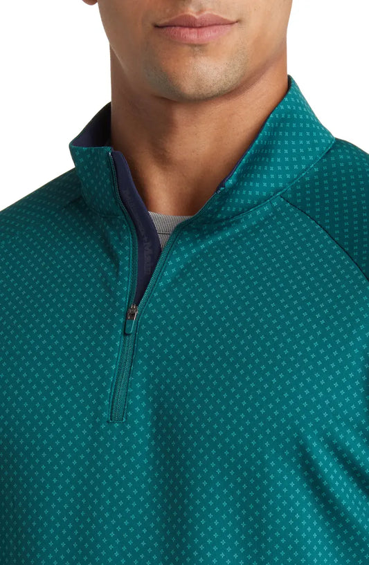 Versa Quarter Zip Pullover  - Dark Green