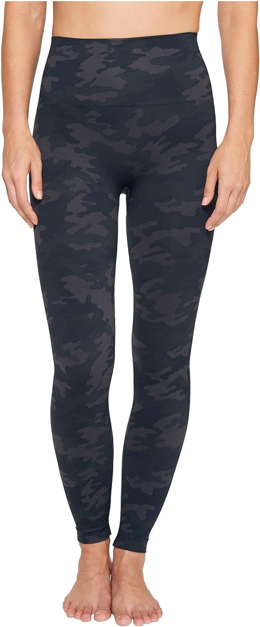 Look At Me Now Leggings - Black Camo