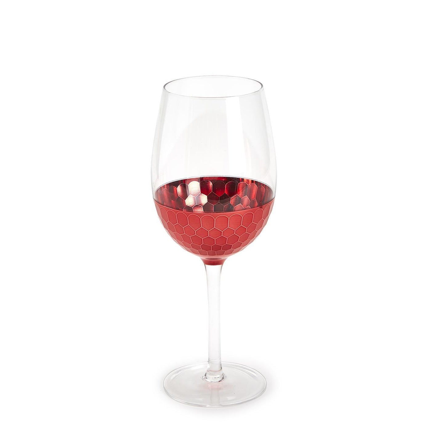 Red Hot Wine Glass