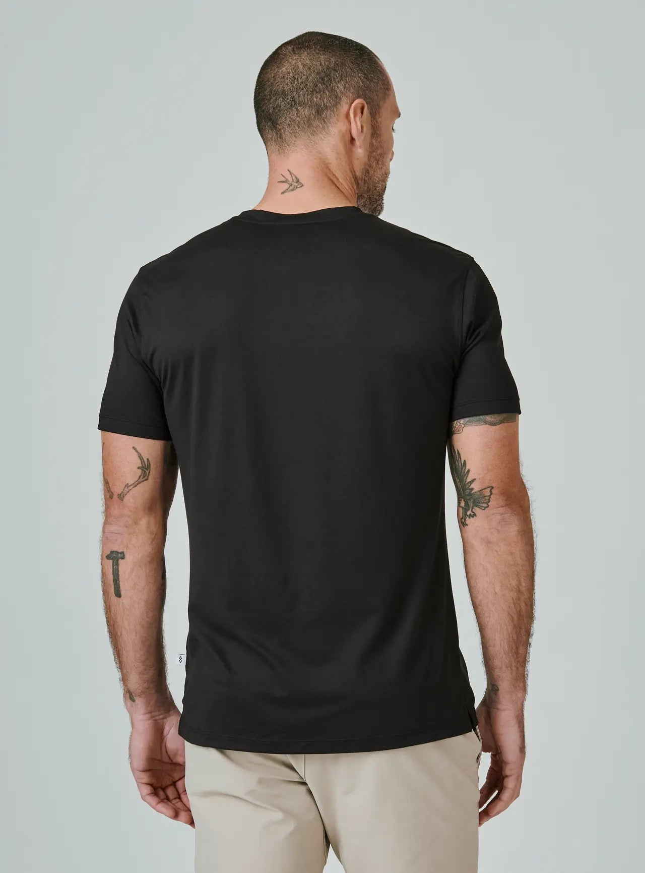 Core Crew Neck Tee - Black