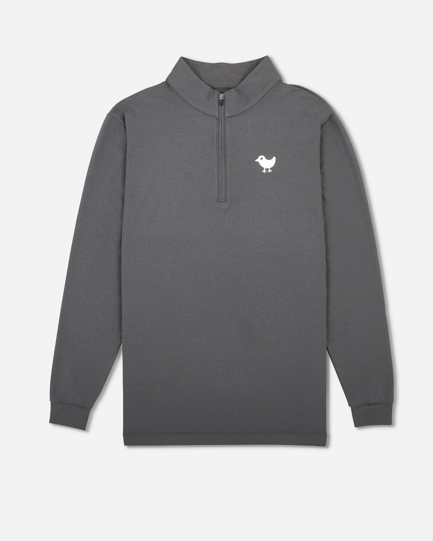 Quarter Zip Pullover - Charcoal