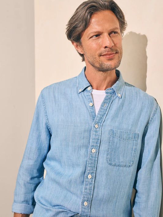 Tried & True Chambray Shirt - Vintage Indigo