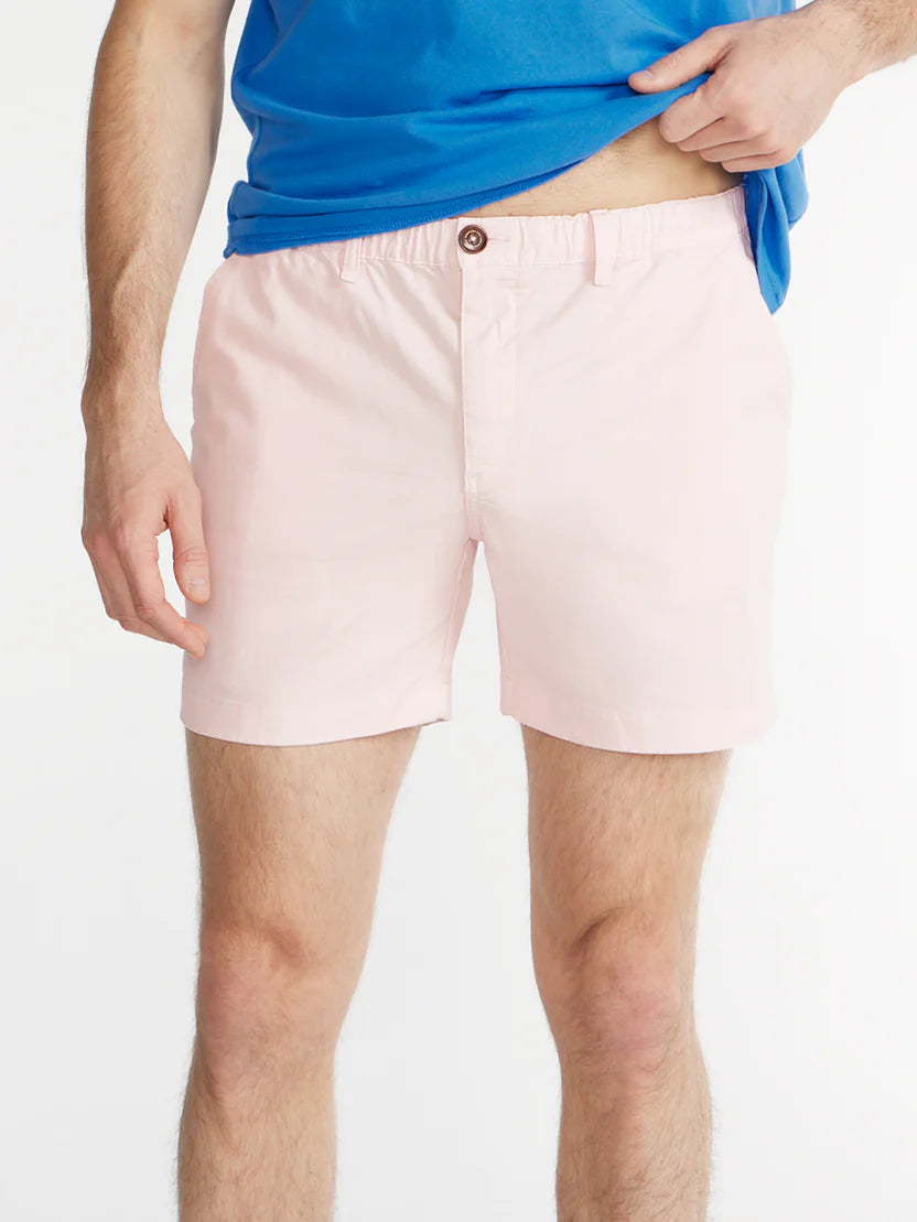 The Gritty in Pinks-5.5 Twill Shorts