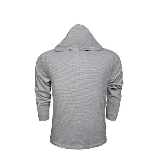 Heathered Blended Stripe Hoodie