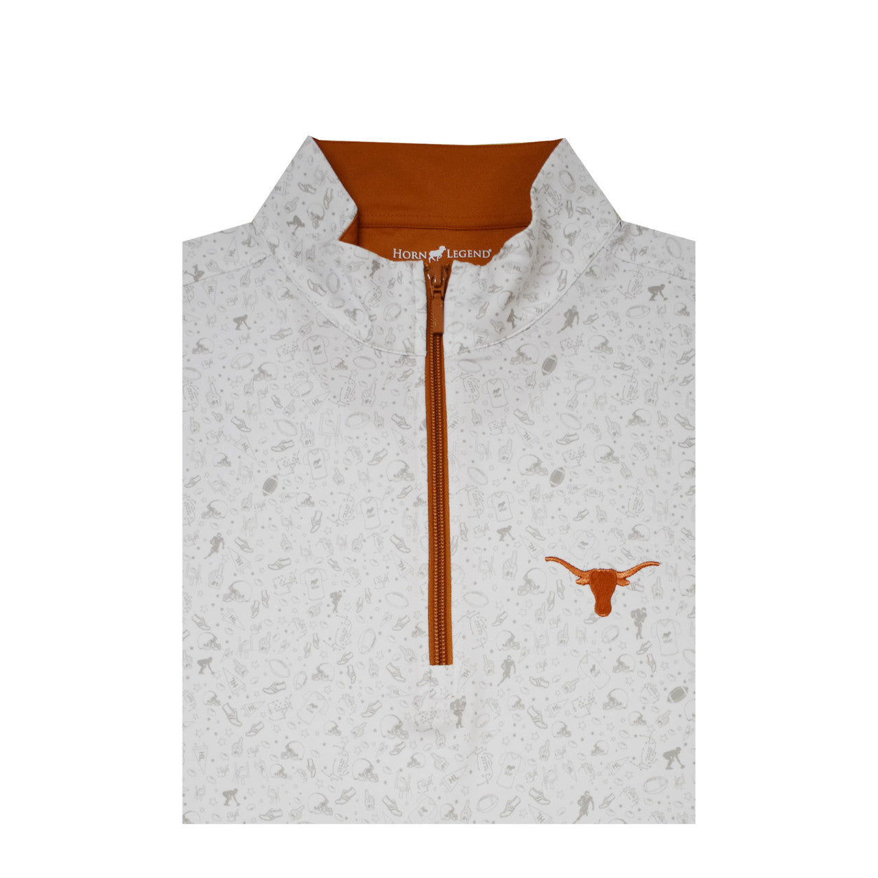 Texas Longhorns Football Print Pullover