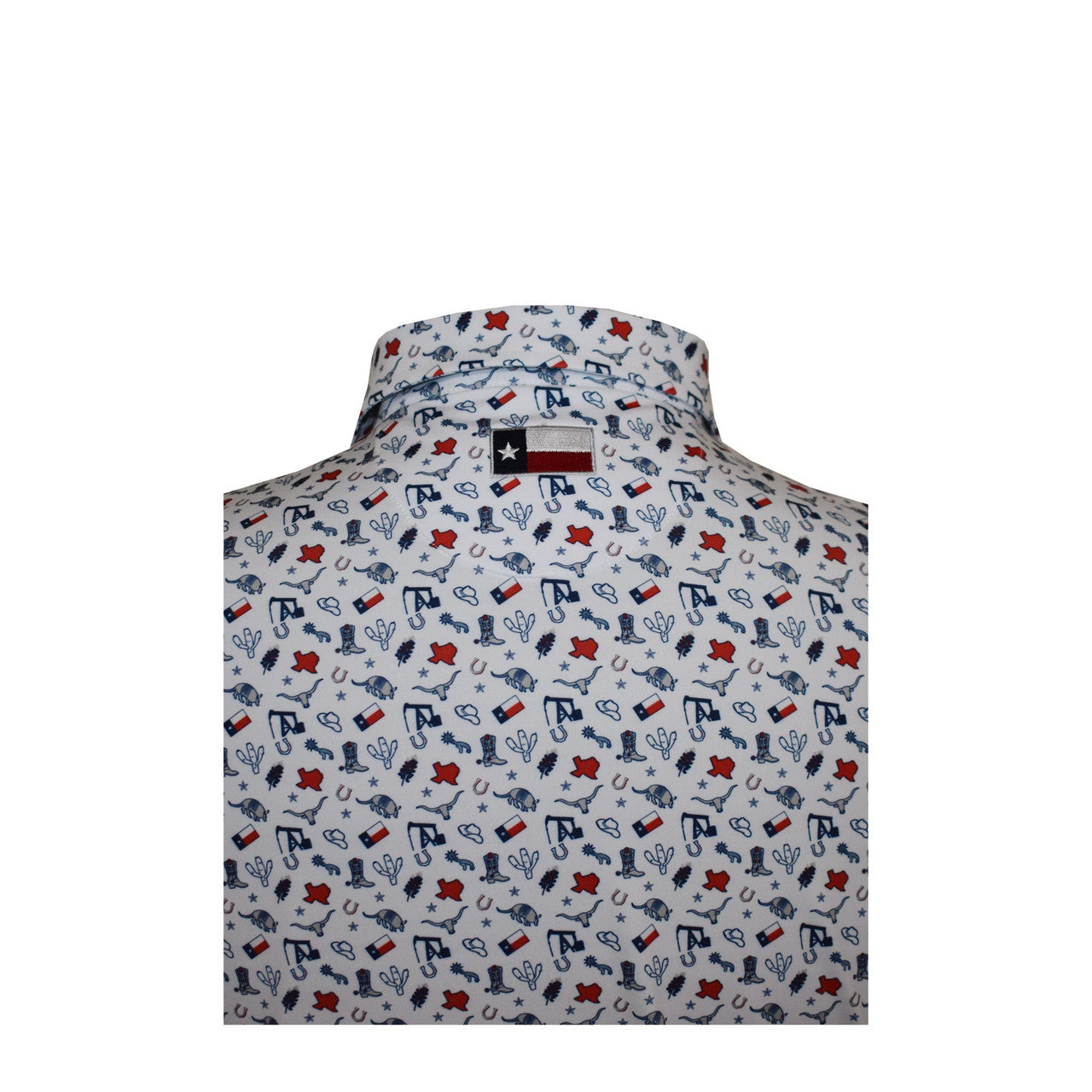 Texas Inspired Print Polo