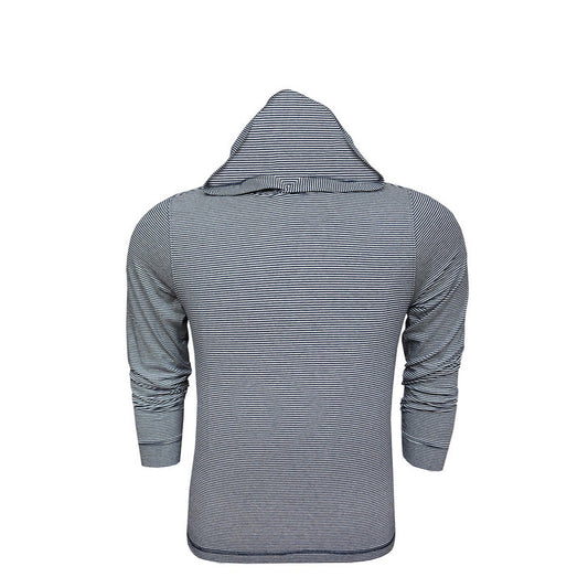 Heathered Blended Hoodie Navy