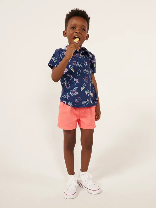 The Lil Americana Kids Polo