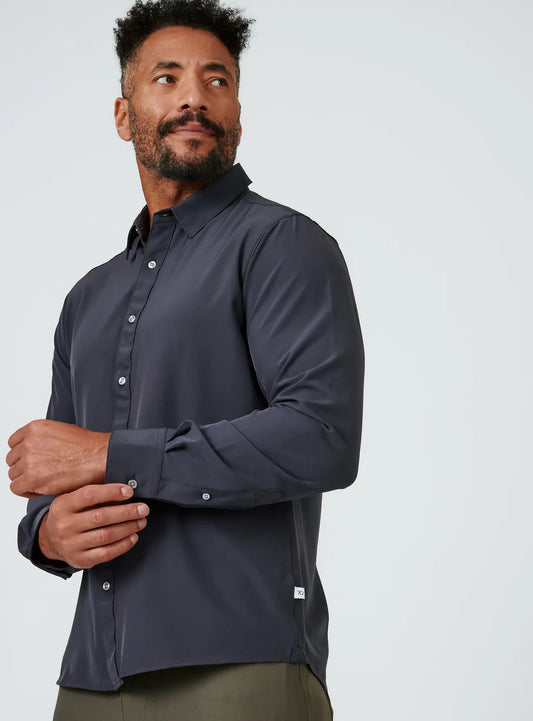 Liberty Long Sleeve Shirt - Charcoal