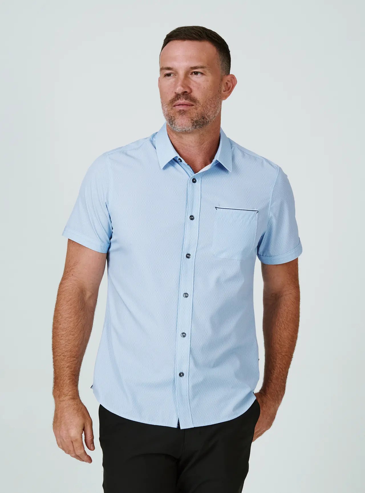 Diamondback Short Sleeve Shirt - Blue