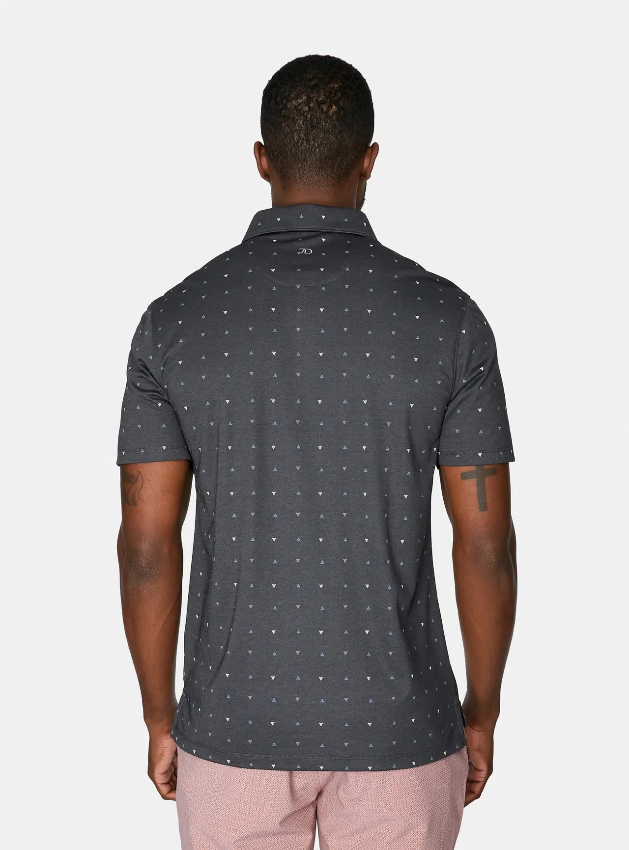 Spence Pima Polo - Charcoal