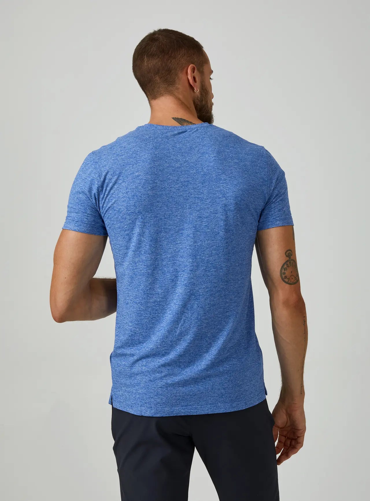 Core V-Neck Tee - Azure