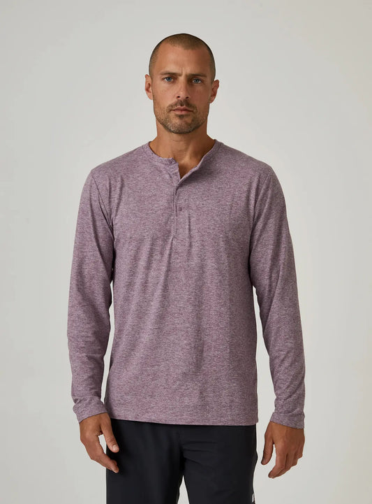 Core Henley - Dusty Rose