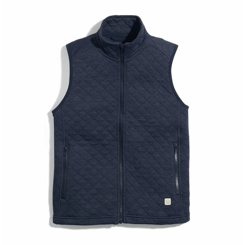 Corbet Full Zip Vest - Navy