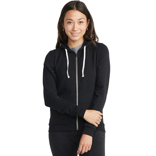 Afternoon Full Zip Hoodie - Black