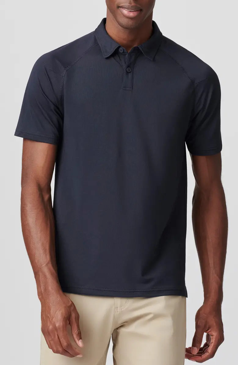 Delta Pique Polo - Navy