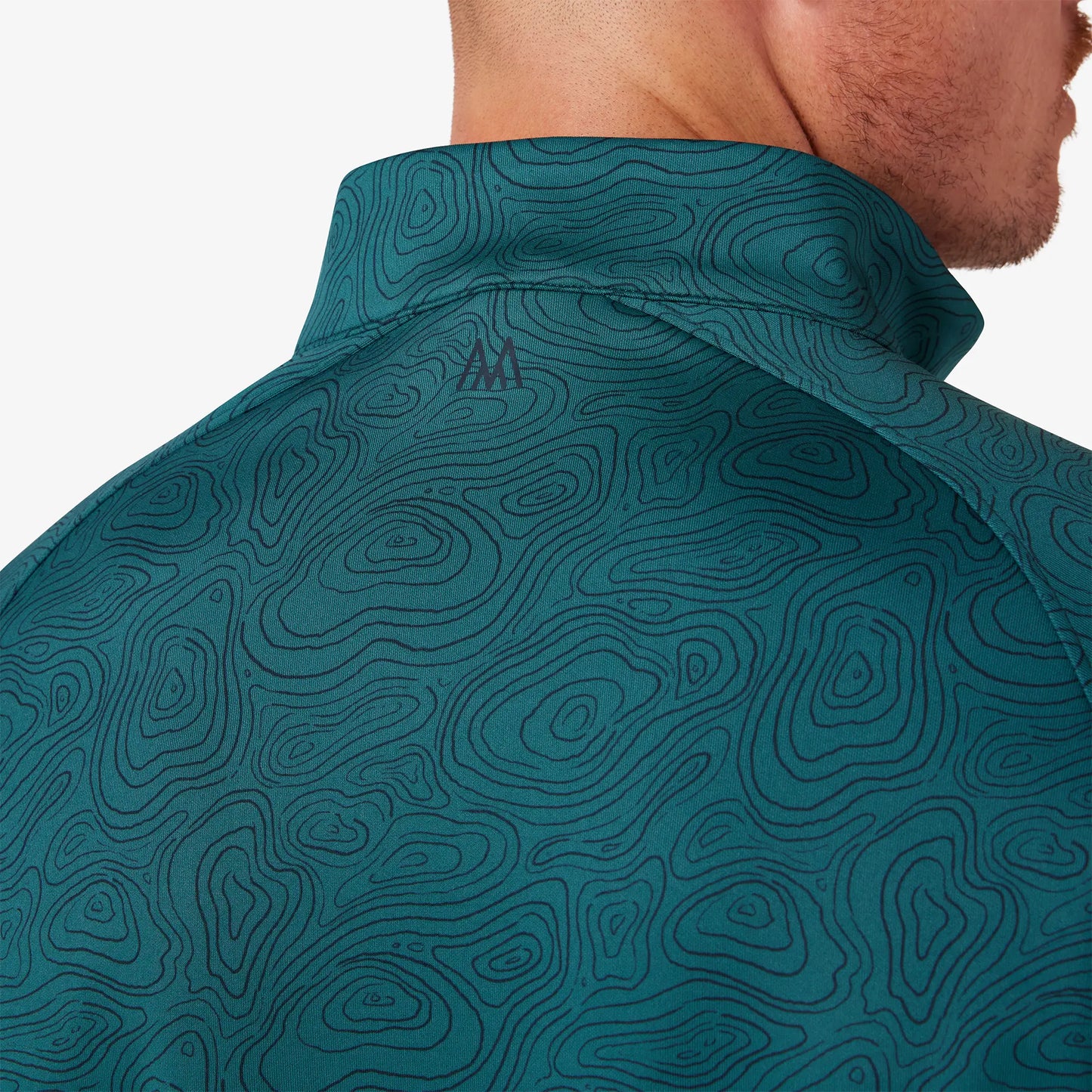 Versa Quarter Zip - Balsam Topography