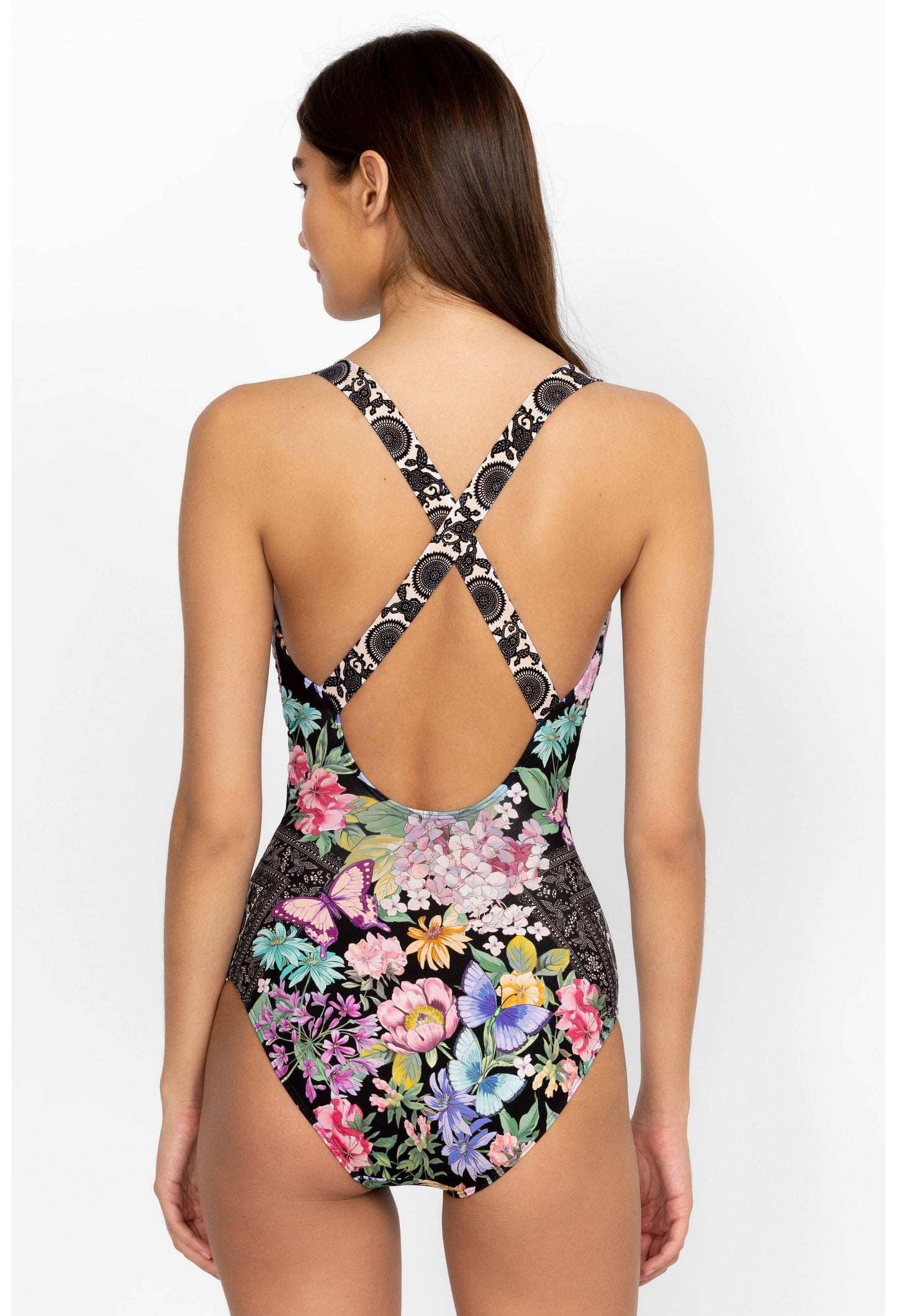 Butterfly Cross Back One Piece