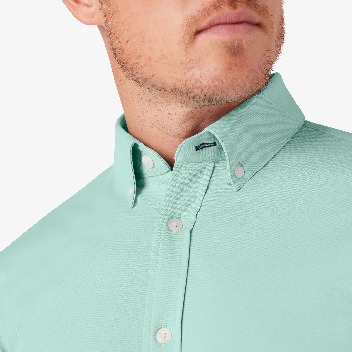 Ellis Oxford Dress Shirt - Nile Blue Solid