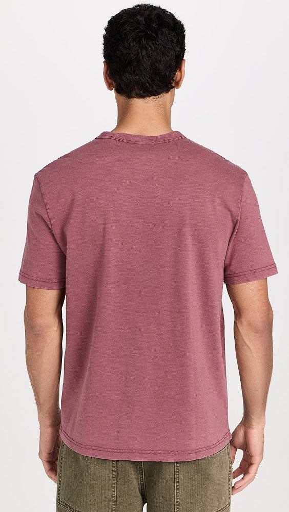 Sunwashed T-shirt Polo - Plum Wine