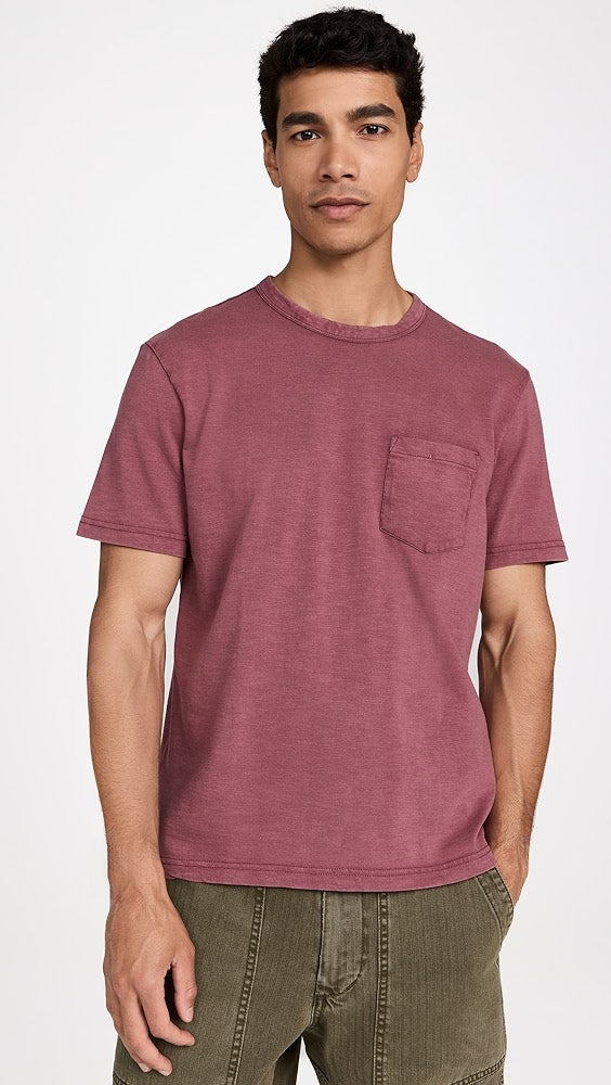 Sunwashed T-shirt Polo - Plum Wine