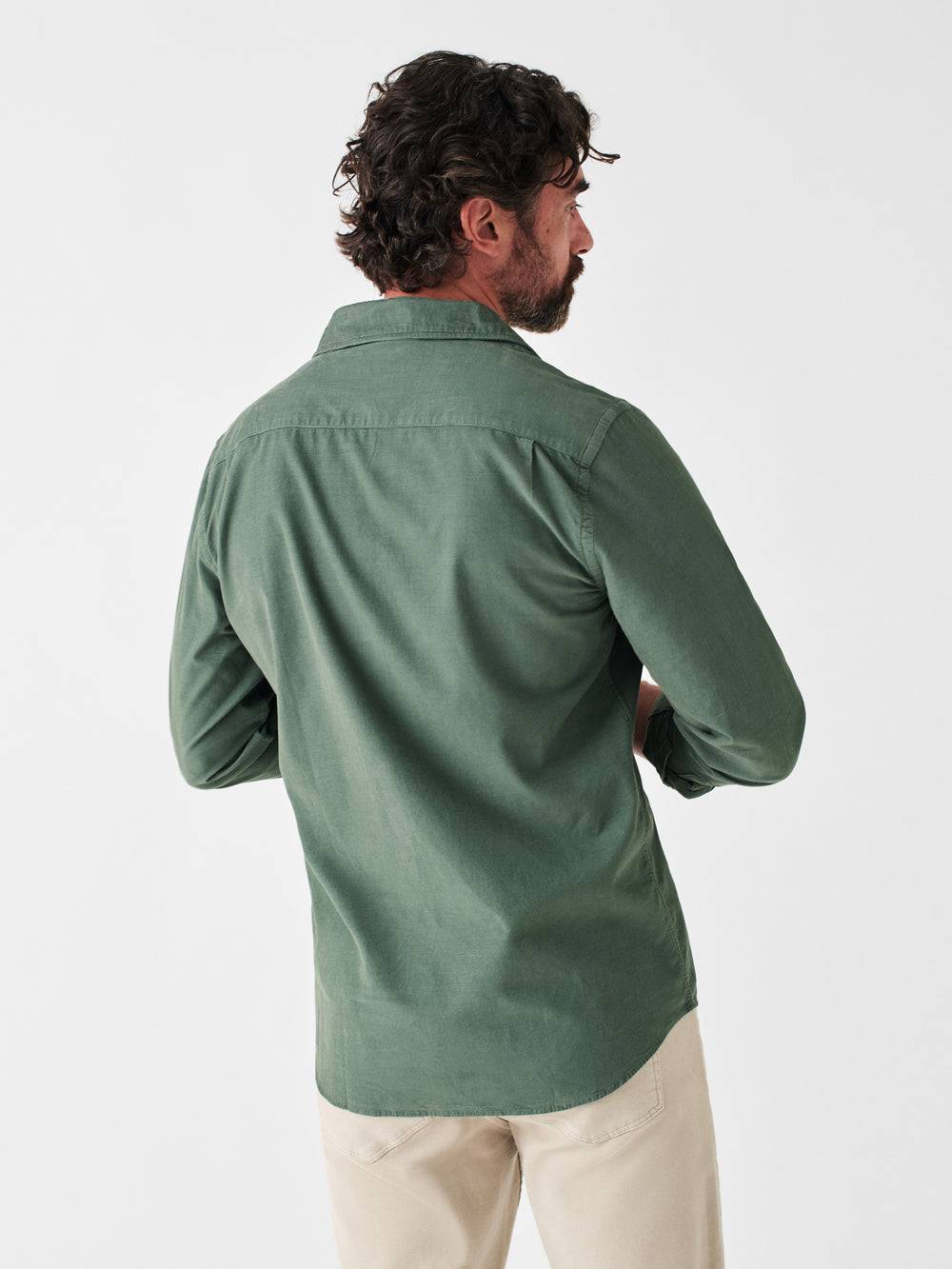 Stretch Corduroy Shirt - Laurel Wreath