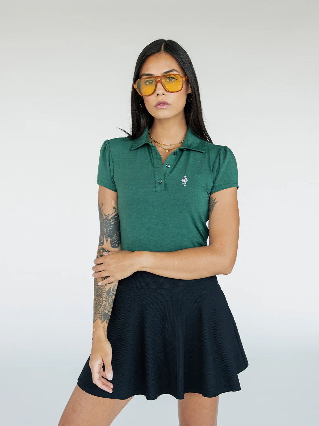 Flirty Polo - Green