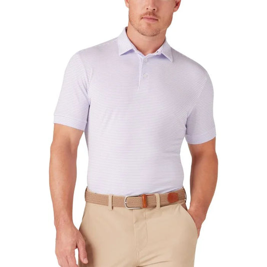 Versa Polo - Lilac Stripe