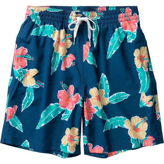 The Floral Reefs 7" Swim Trunk