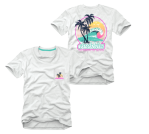 The Giant Wave- T-shirt White