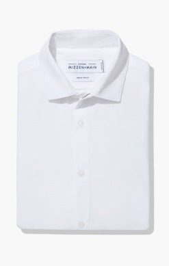 Leeward Ls Dress Shirt WHITE SOLID