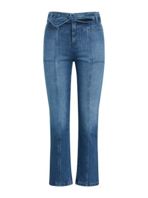 Utility Straight Jean Ankle with Belt