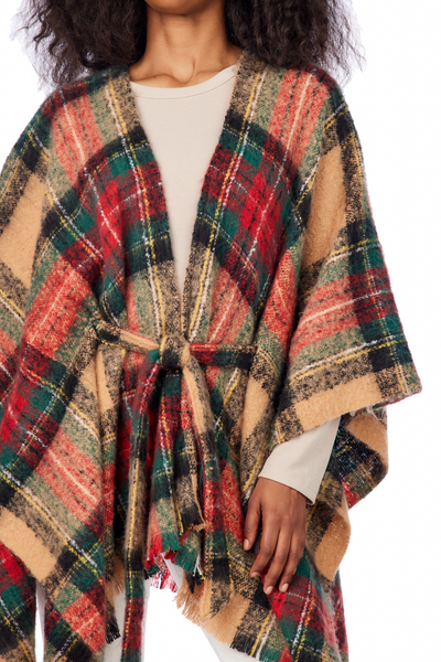 Brinley Belted Poncho