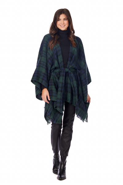 Brinley Belted Poncho