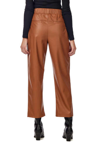 Ballard Leather Pants - Brown