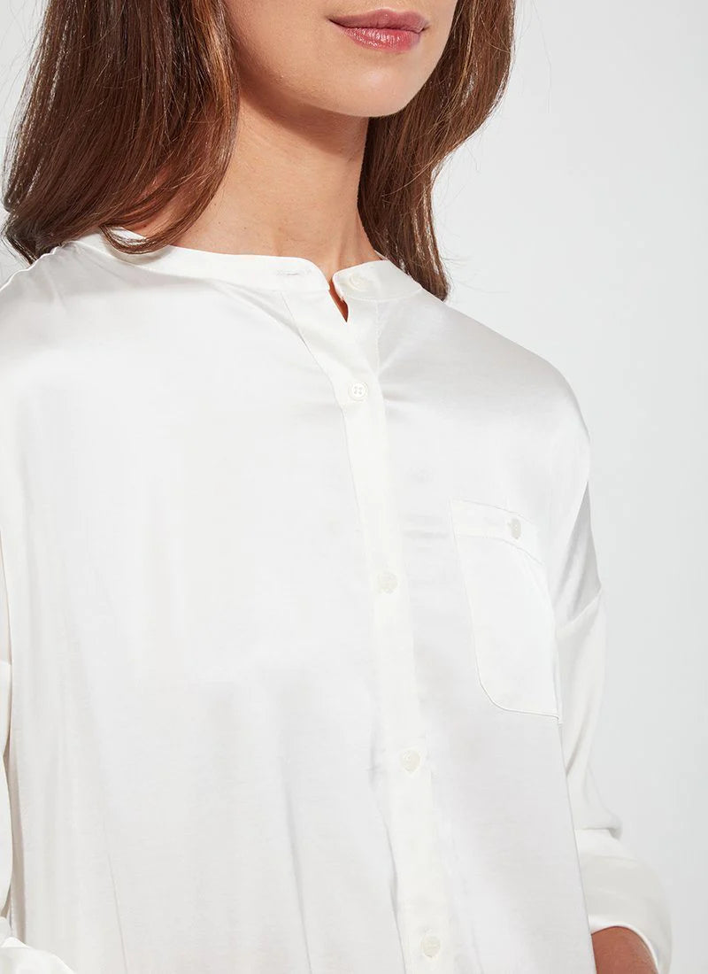 Camisa The Eco Satin - Blanco Roto