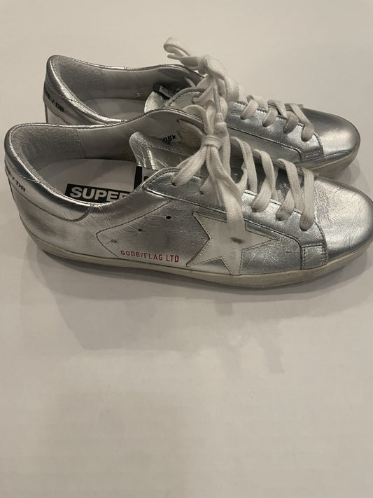 Sneakers Super Star Silver Shiny - Flag Ltd